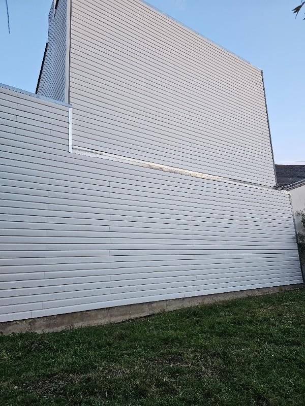 Remplacement de bardage ardoise par bardage PVC, à Saint-Nazaire